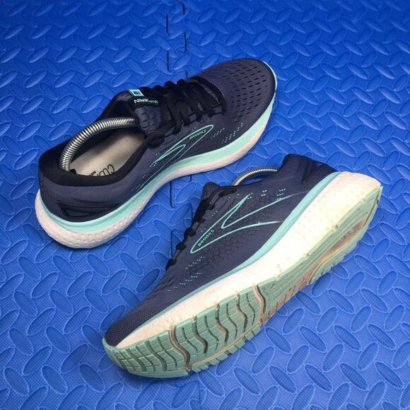 Brooks Glycerin 19 Women's Running Walking Shoes Blue Athletic Sneakers Size 10B - Picture 9 of 15